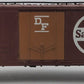 American Models 2210 S Scale (Hi-Rail) AT&SF 40' Plug Door Box Car EX/Box
