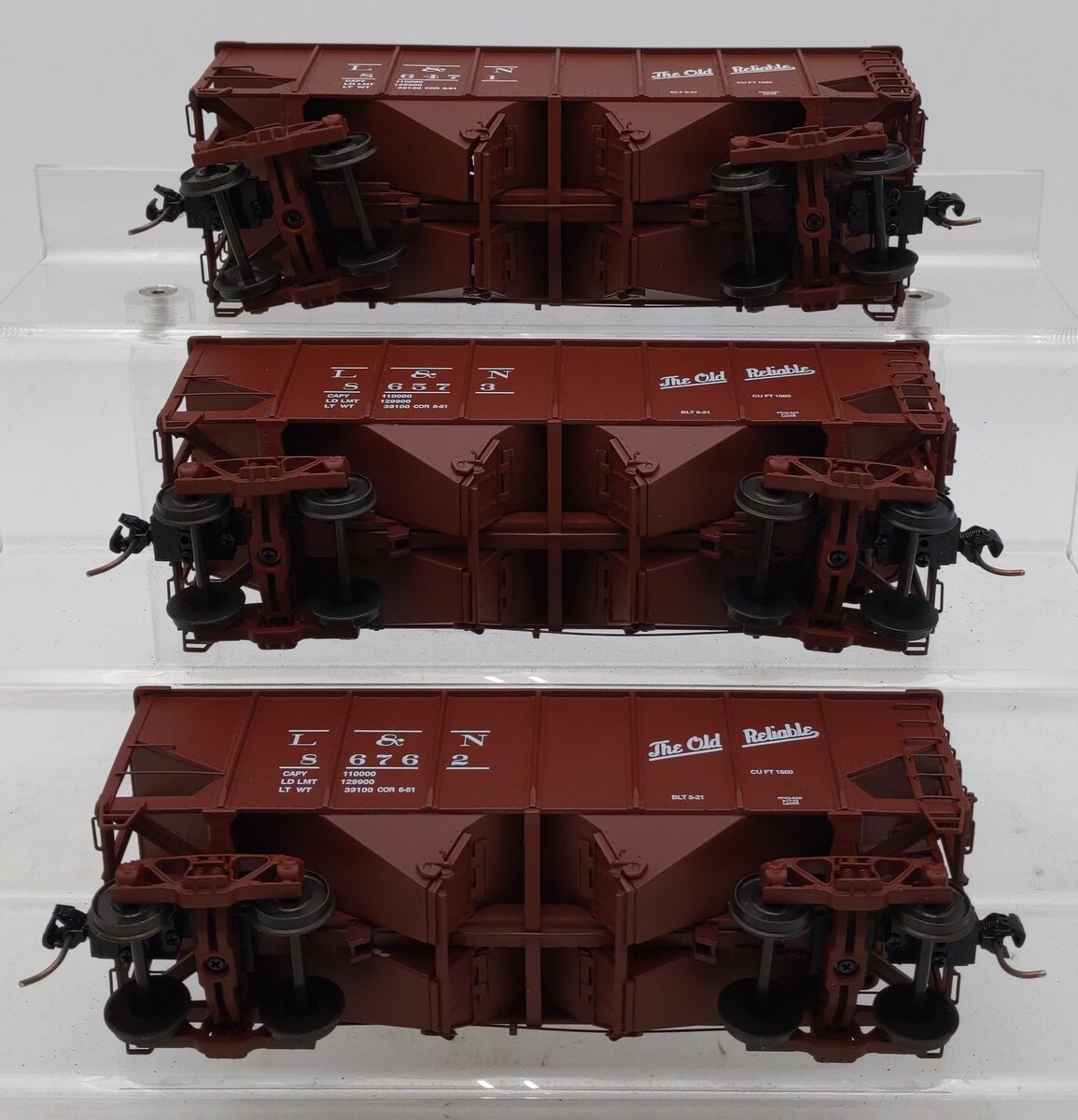 S-Helper 01186 S Scale Louisville and Nashville USRA 3 Car Hopper Set (A) LN/Box