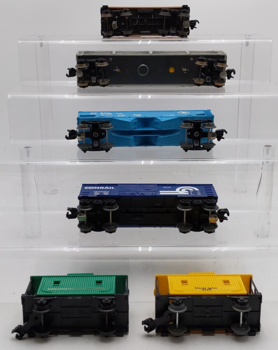 Lionel Vintage O Gauge Freight Cars #9169,9067,9128,9011,9001,9179 [6] VG