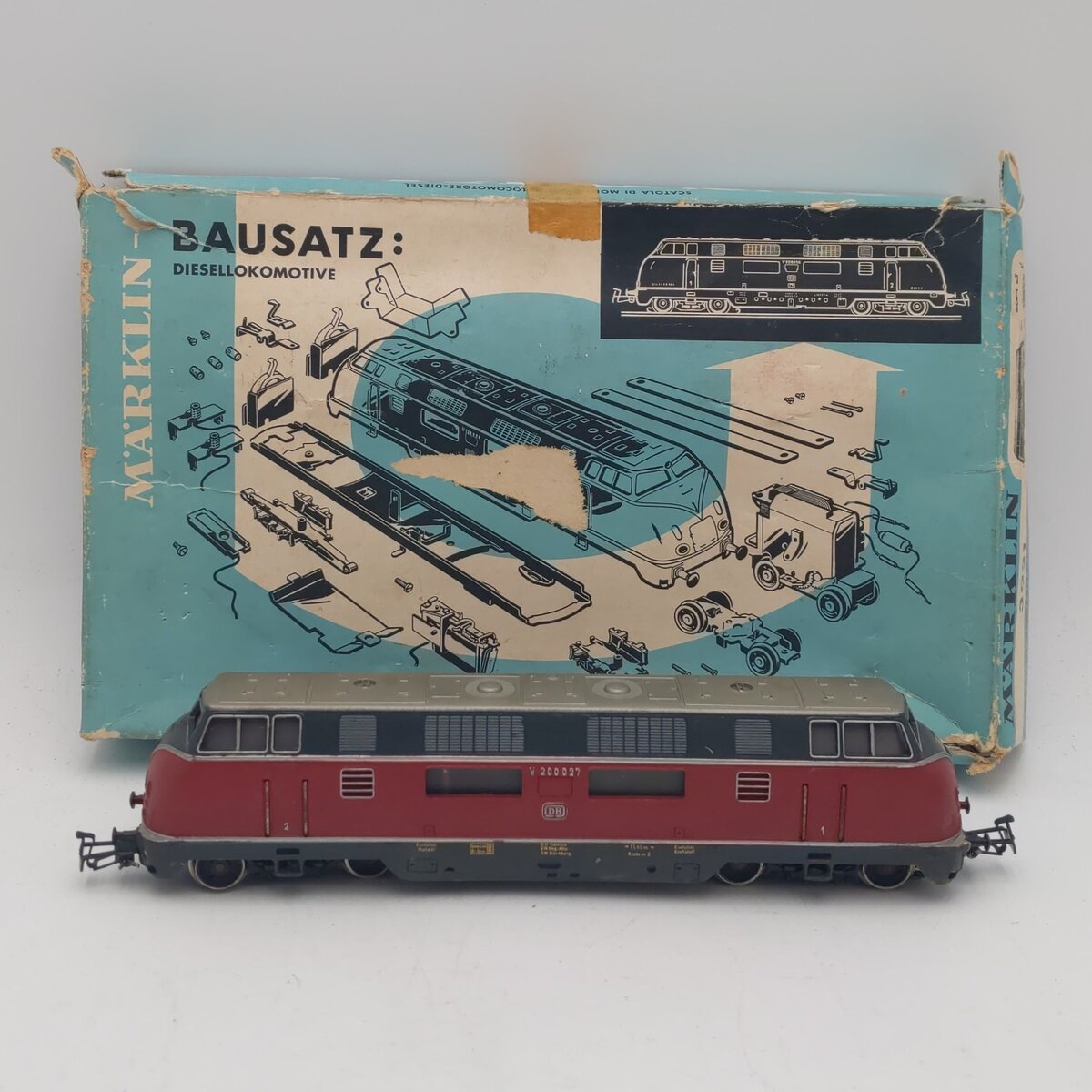 Marklin 3921 HO Scale Bausatz Diesel Locomotive Build Kit - Assembled EX/Box