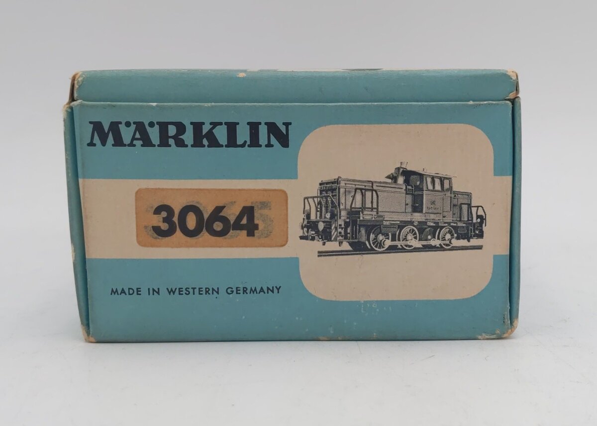 Marklin 3064 HO Scale 0-6-0 Diesel Switcher EX/Box
