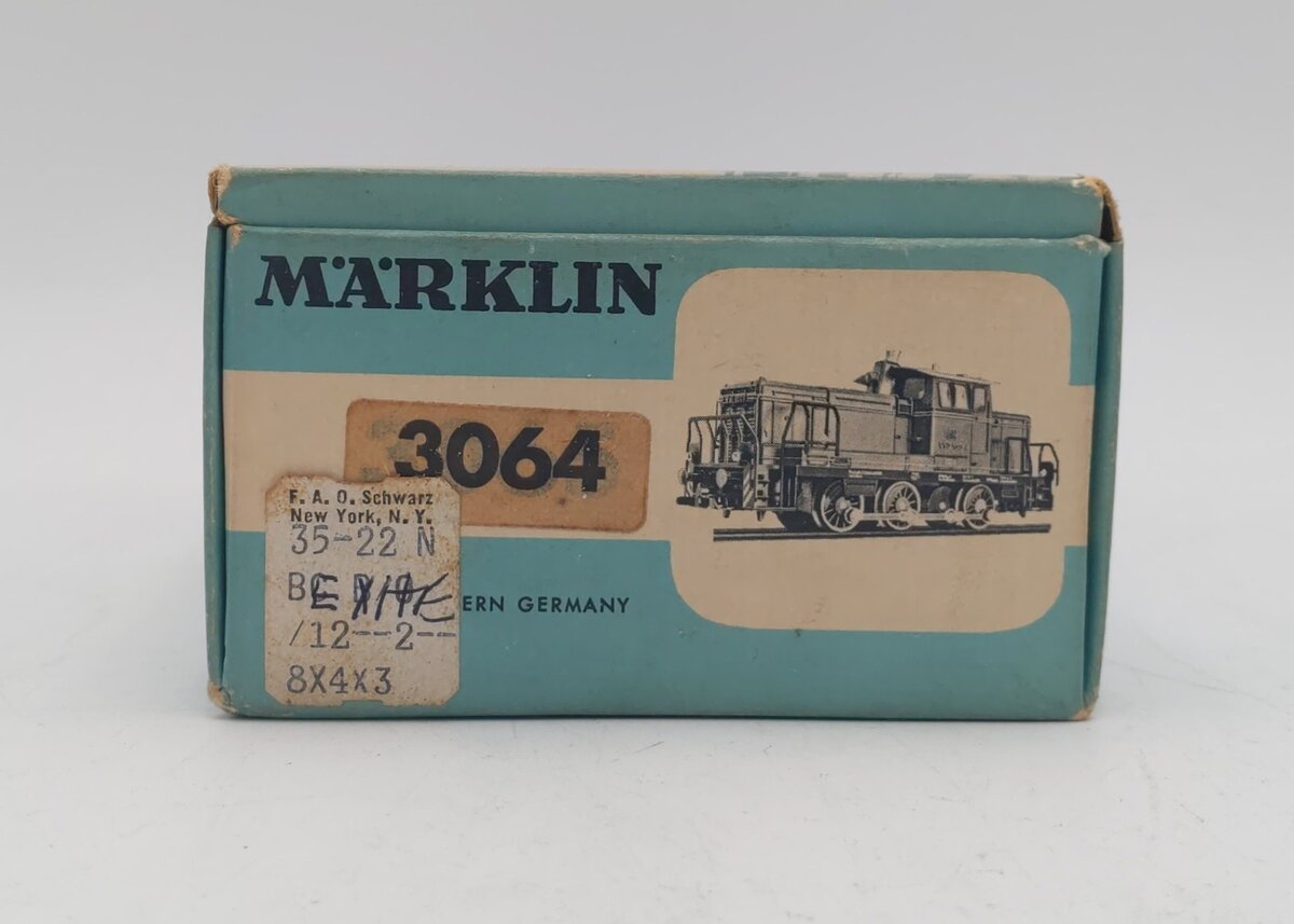 Marklin 3064 HO Scale 0-6-0 Diesel Switcher EX/Box