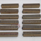 Marklin 5106 HO Scale Metal Straight Track (60)