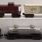 Lionel Vintage O Gauge Freight Cars: 6037, 6460, 6032, 6465, 3472 [5] VG