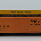 American Models 5009 S Gauge D&RGW ACF 50ft Rib-Sided Boxcar #61575 (Hi-Rail) EX/Box