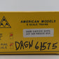 American Models 5009 S Gauge D&RGW ACF 50ft Rib-Sided Boxcar #61575 (Hi-Rail) EX/Box