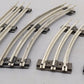 Lionel O Gauge Straight & Curved Track Sections #65501,65500,65504,65505 [18] EX