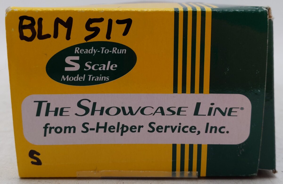 S-Helper S Gauge Bruce Lead Mines Custom Painted Boxcar #517/Box