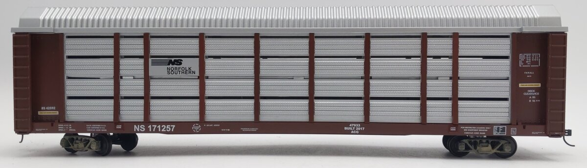 American Flyer 6-47933 S Norfolk Southern Auto Carrier #171257 - Custom/Box