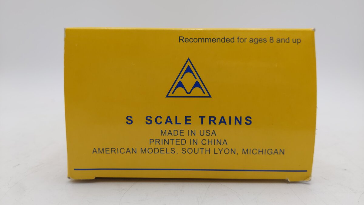 American Models 6021 S Scale Union Pacific Flat Car #56863 EX/Box