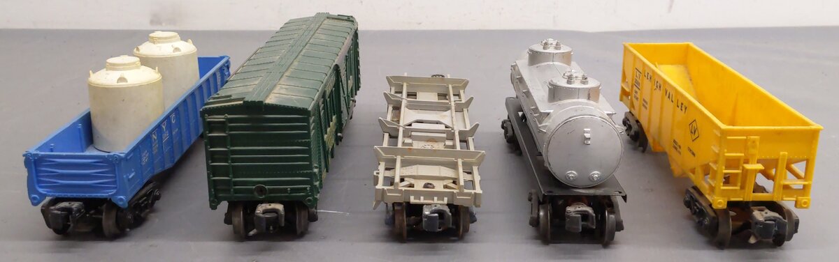 Lionel Vintage O Gauge Freight Cars: 6465, 3356, 336155, 6176, 6162 [5] VG