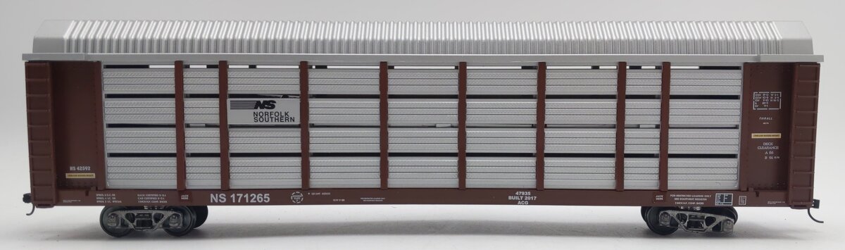 American Flyer 6-47935 S Norfolk Southern Auto Carrier #NS 171265 EX/Box