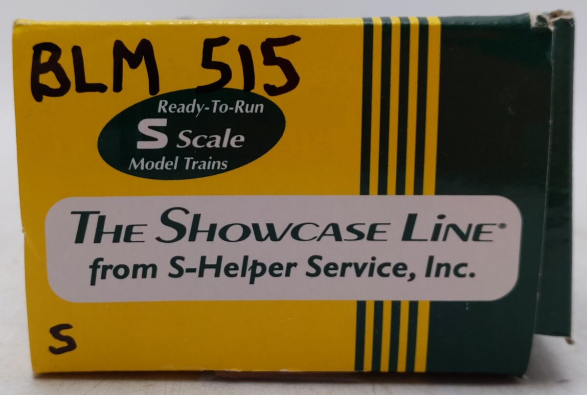 S-Helper S Gauge Bruce Lead Mines Custom Painted Boxcar #515/Box