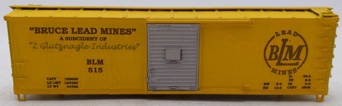 S-Helper S Gauge Bruce Lead Mines Custom Painted Boxcar #515/Box