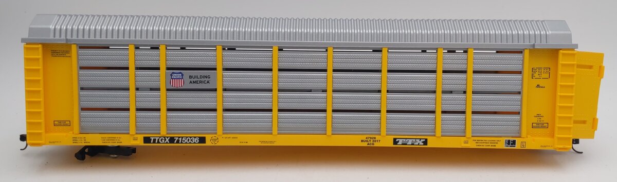 American Flyer 6-47928 S Union Pacific Auto Carrier #ETTX 715036 EX/Box