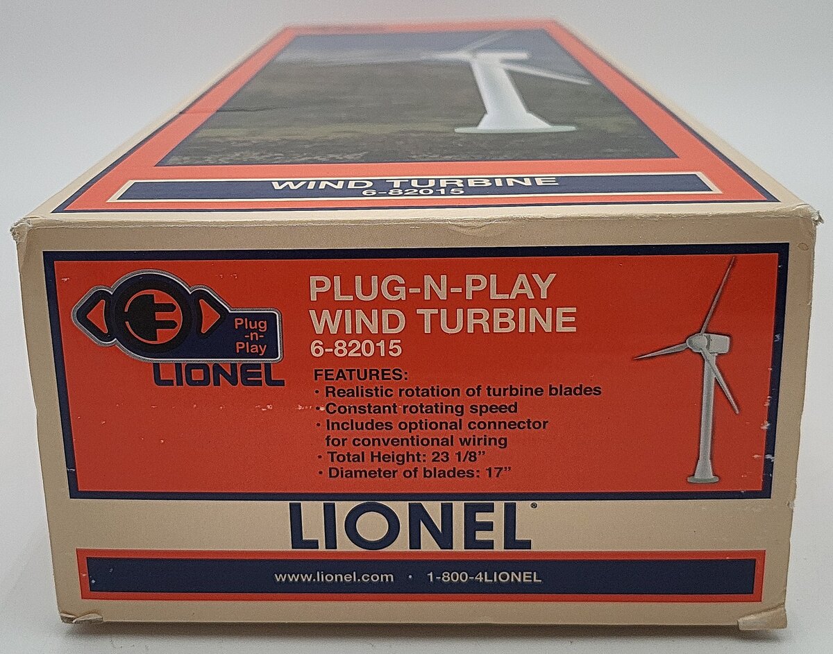 Lionel 6-82015 O Operating Wind Turbine Kit  EX/Box
