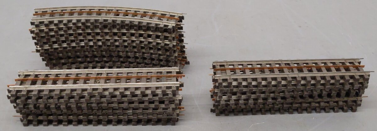 Lionel Vintage Super O Curved & Straight Track Sections #31/#32 [21] VG
