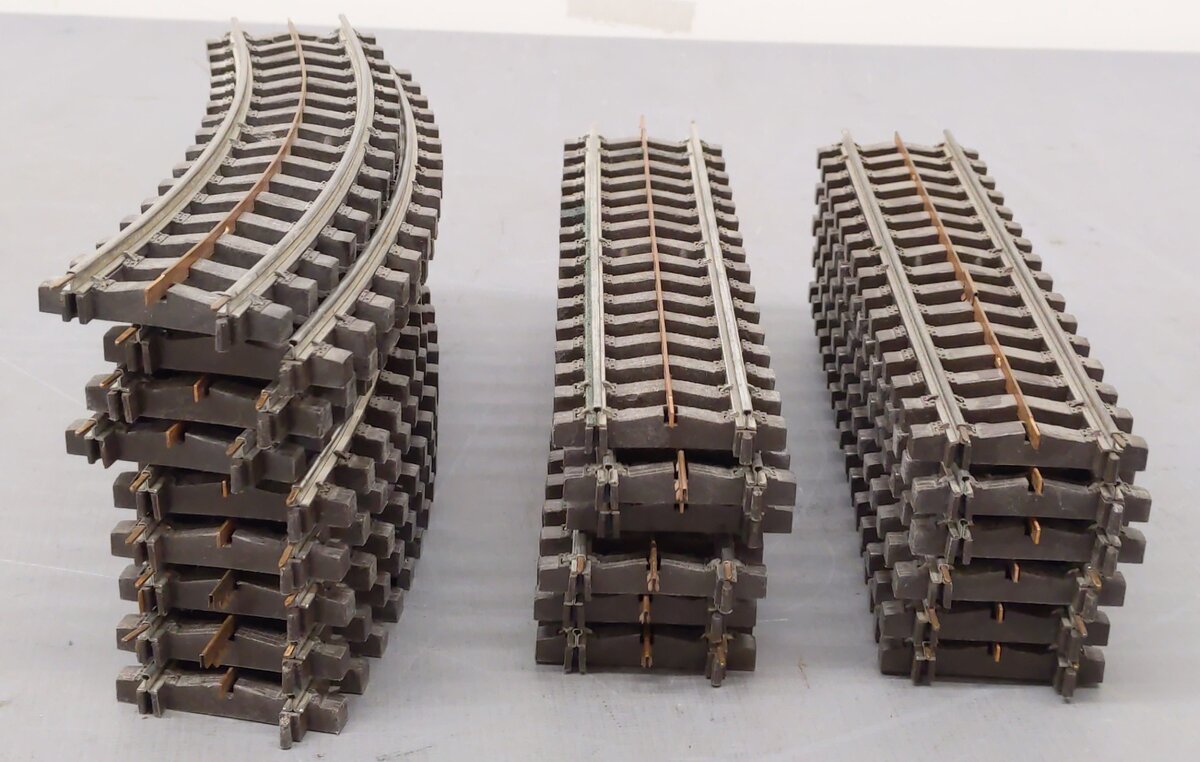 Lionel Vintage Super O Curved & Straight Track Sections #31/#32 [21] VG