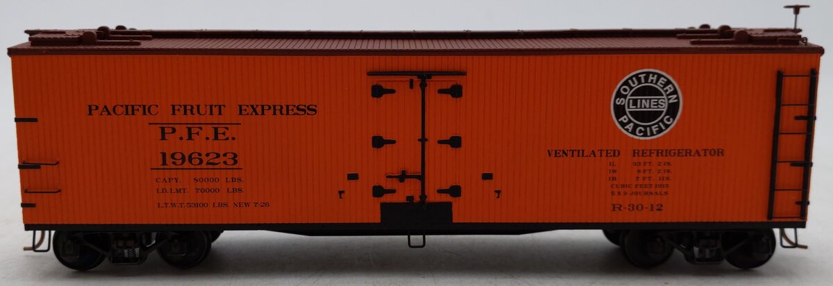S-Helper 00566 S Pacific Fruit Express Reefer Car #19623 EX/Box