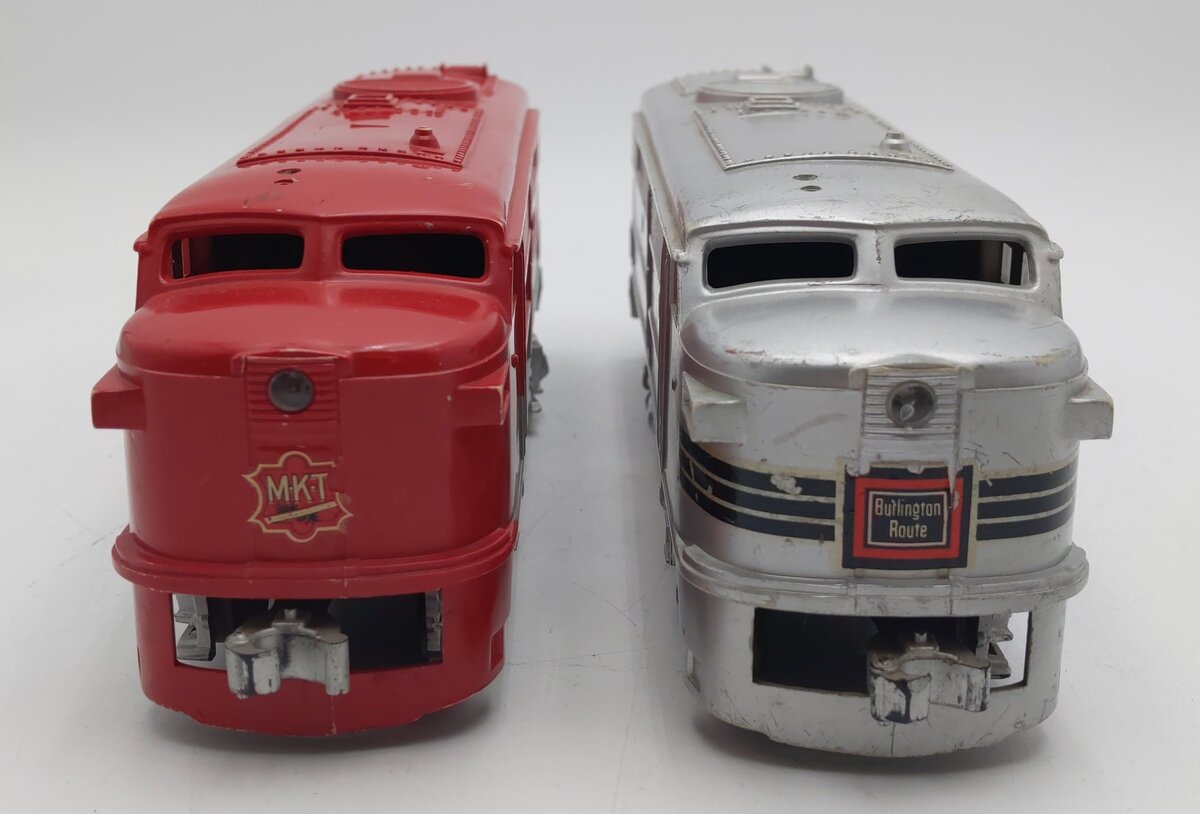 KMT Vintage O Gauge Dummy Diesel Locomotives: 2716, 2716 [2] VG