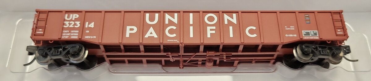 Trainworx Inc 2520708 Union Pacific 52' Gondola #32314 LN/Box