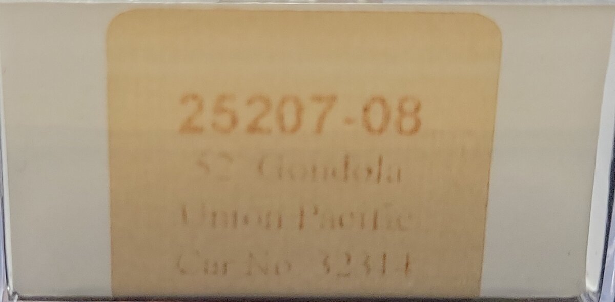 Trainworx Inc 2520708 Union Pacific 52' Gondola #32314 LN/Box