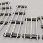MTH Std. Tinplate Straight & Curved Track Sections #1038,1035,1039,99096 [16] EX