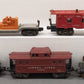 Lionel Vintage O Gauge Freight Cars: 64173, 6517, 6465, 3469, 3620 [5] VG