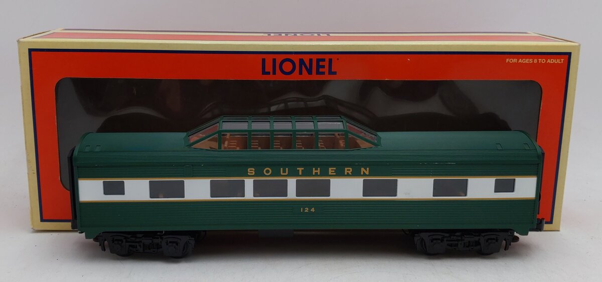 Lionel 6-25124 Southern Streamline Dome Car EX/Box