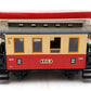 LGB 3011 G Scale LGB 2nd Class Red/Cream Passenger Coach Car EX/Box