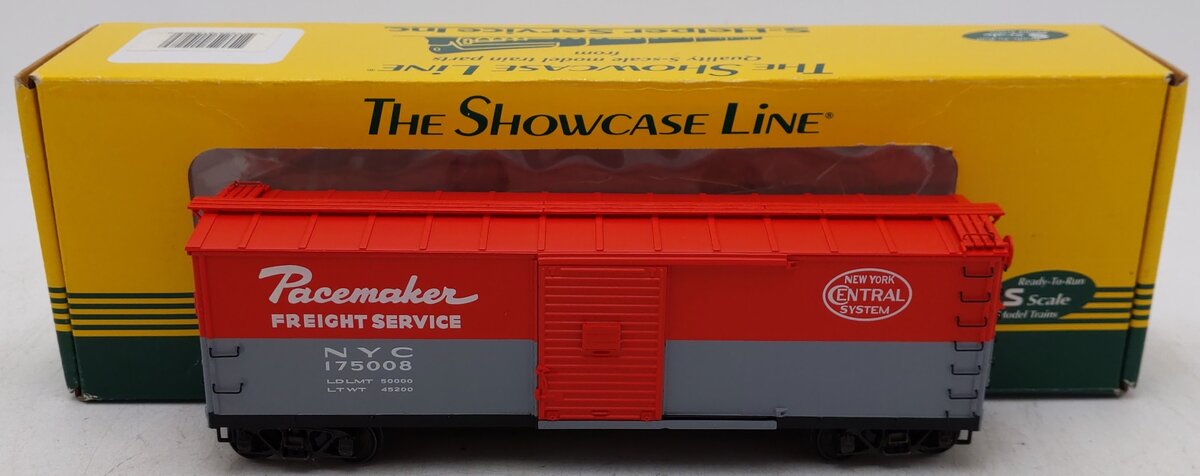 S-Helper 01028 S New York Central Pacemaker 40' Steel Rebuilt Boxcar #75008 LN/Box