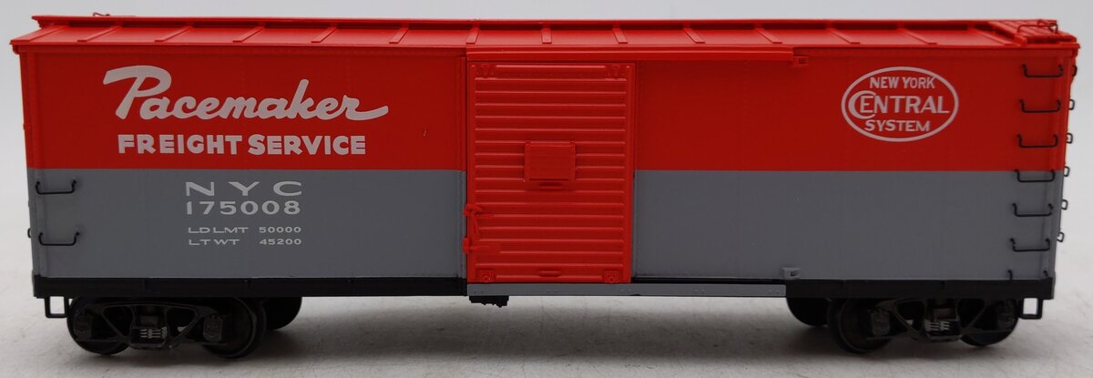 S-Helper 01028 S New York Central Pacemaker 40' Steel Rebuilt Boxcar #75008 LN/Box
