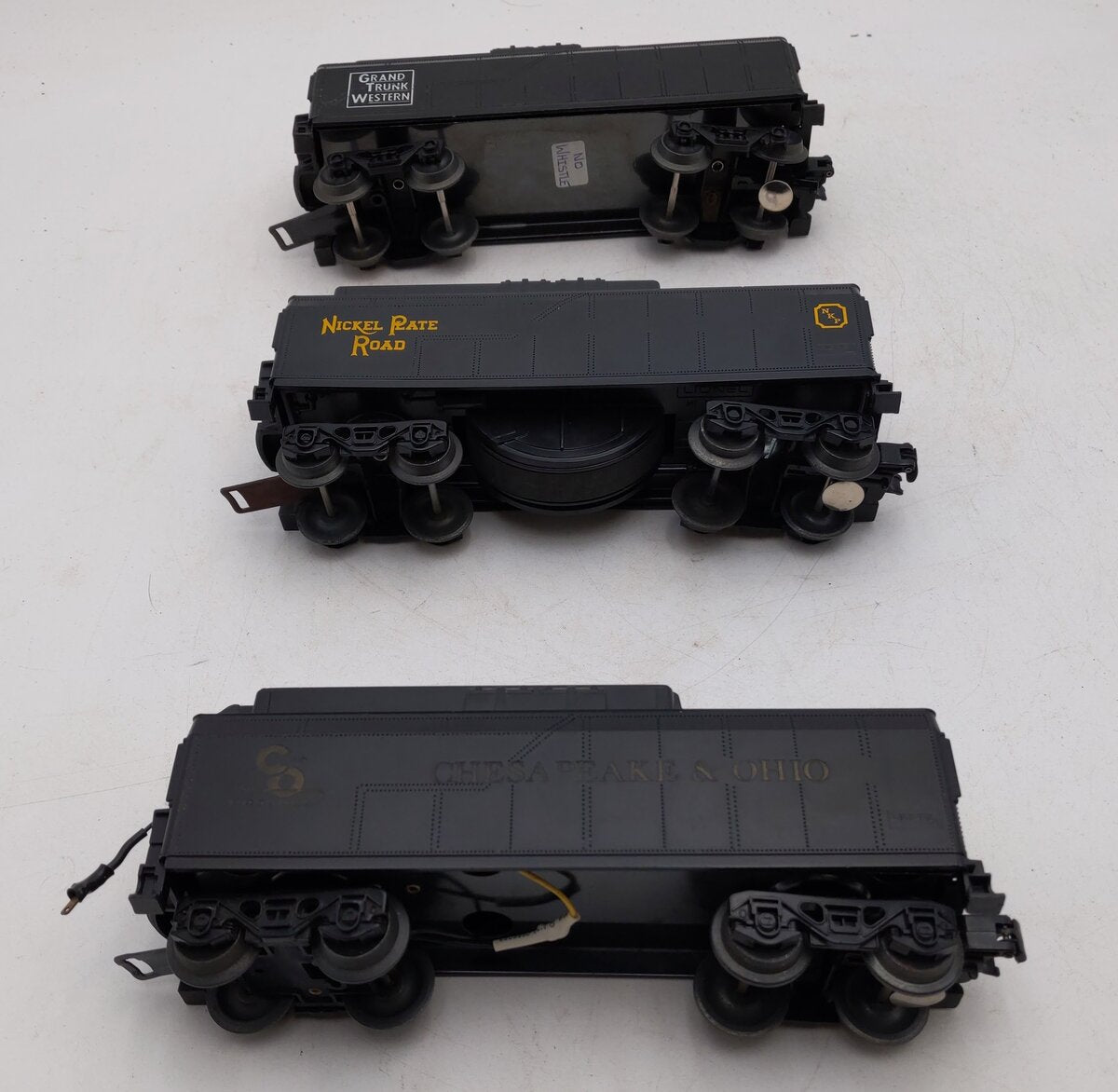 Lionel O Gauge Assorted Tenders [3] EX