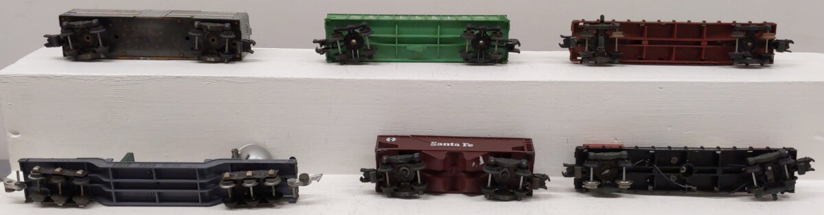 American Flyer Vintage S Gauge Freight Cars #971,26138,7210,25045 [6] VG