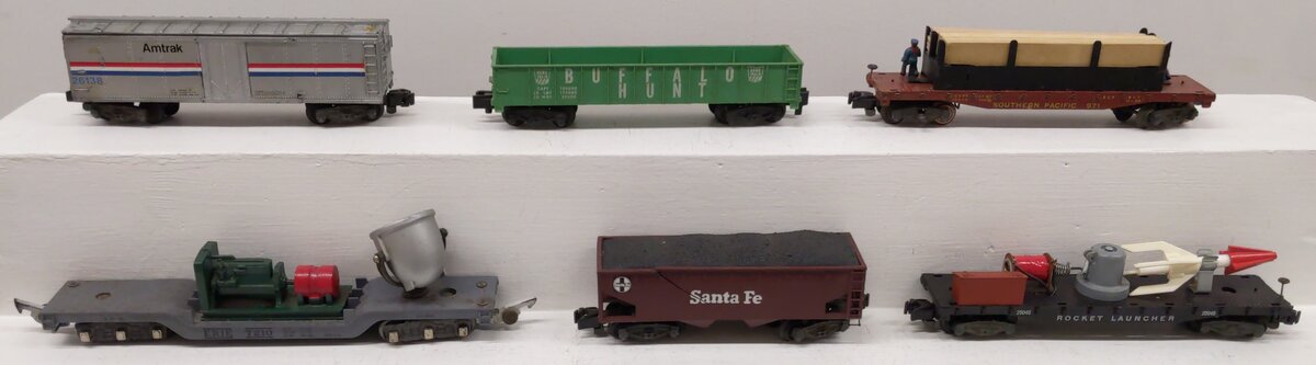 American Flyer Vintage S Gauge Freight Cars #971,26138,7210,25045 [6] VG