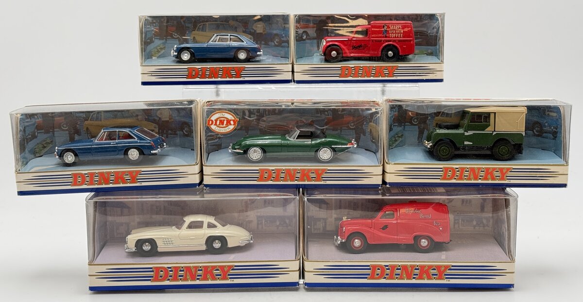 Matchbox 1:43 Scale Diecast Assorted The Dinky Collection Vehicles [7] LN/Box