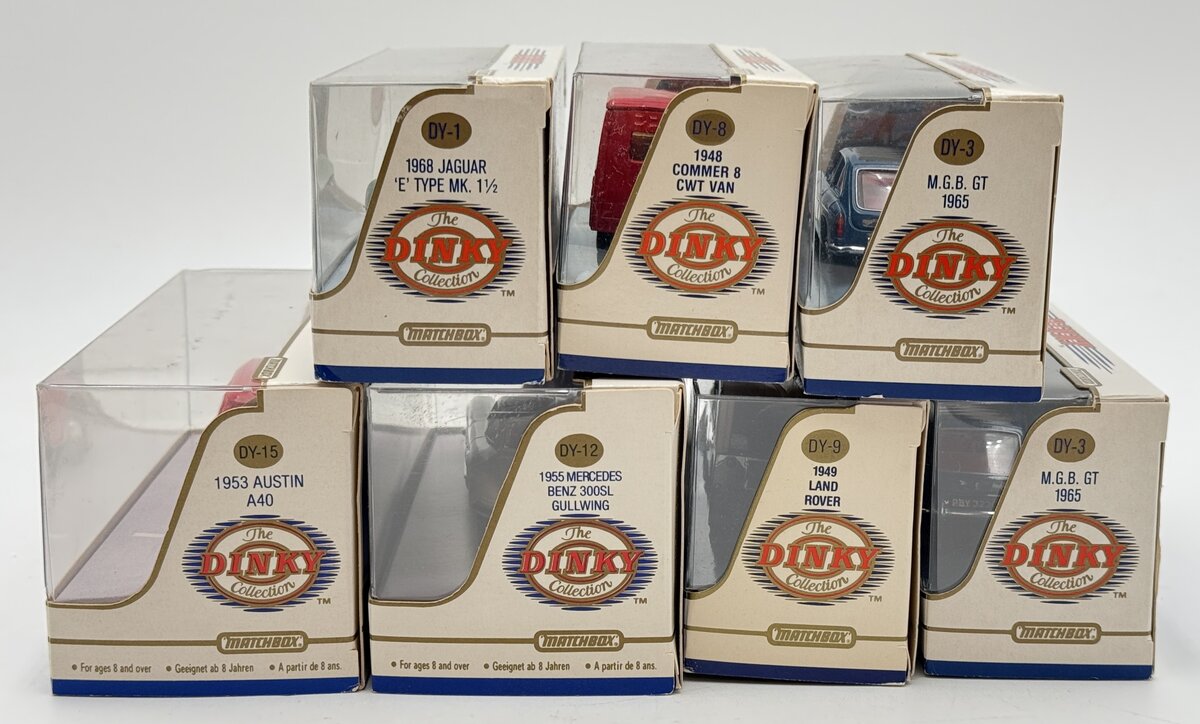 Matchbox 1:43 Scale Diecast Assorted The Dinky Collection Vehicles [7] LN/Box