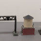 O Gauge Yardtower, Light Bridge, & Water Tower [3] EX