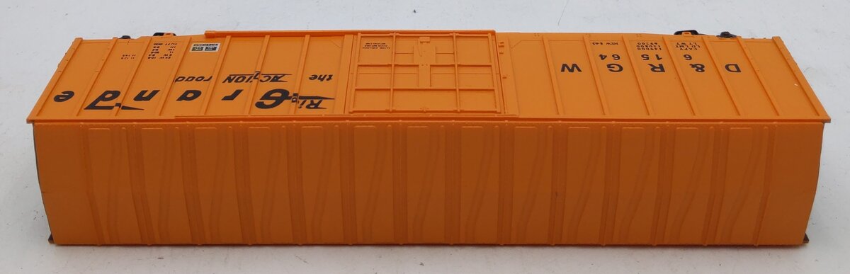 American Models 5009 S Gauge D&RGW ACF 50ft Rib-Sided Boxcar #61564 LN/Box