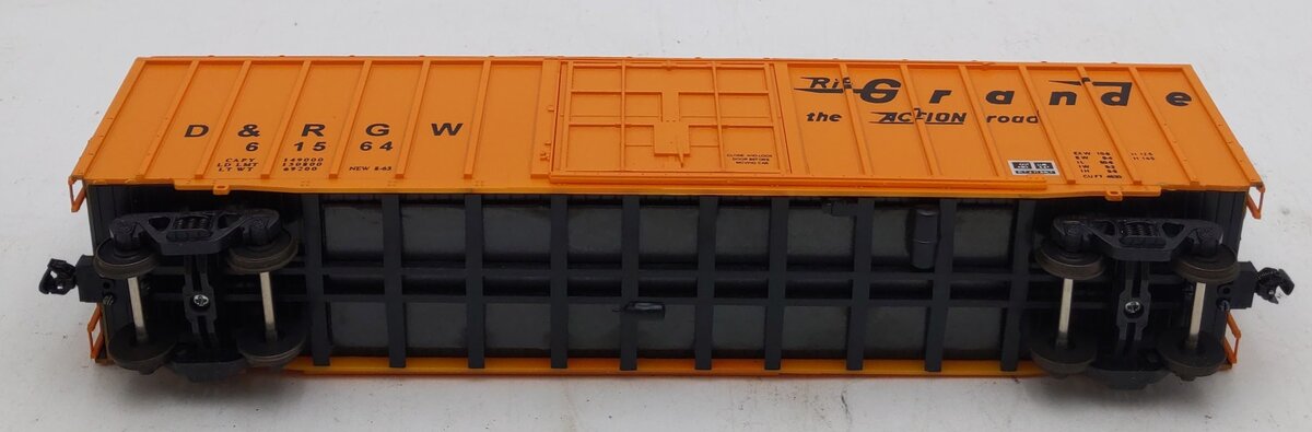 American Models 5009 S Gauge D&RGW ACF 50ft Rib-Sided Boxcar #61564 LN/Box