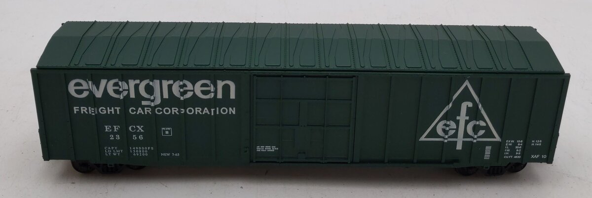 American Models 5002 S Scale Evergreen ACF 50' Ribside Box #2356 LN/Box