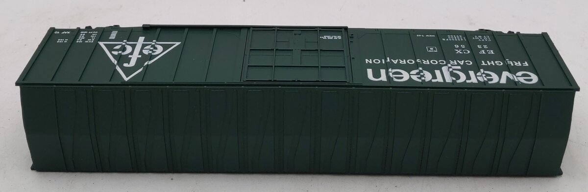 American Models 5002 S Scale Evergreen ACF 50' Ribside Box #2356 LN/Box