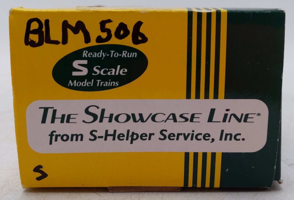 S-Helper S Gauge Custom Painted Bruce Lead Mines Canada Boxcar #506/Box