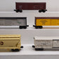 Lionel O Assorted Freight Cars 6-17005, 6-16125, 6-5716, 6-5713 6-5731 [5] EX/Box