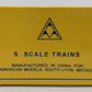American Models 7723 S Scale Missouri Pacific Lines Caboose #13674 VG/Box
