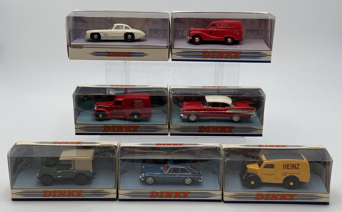 Matchbox 1:43 Scale Diecast Assorted The Dinky Collection Vehicles [7] LN/Box