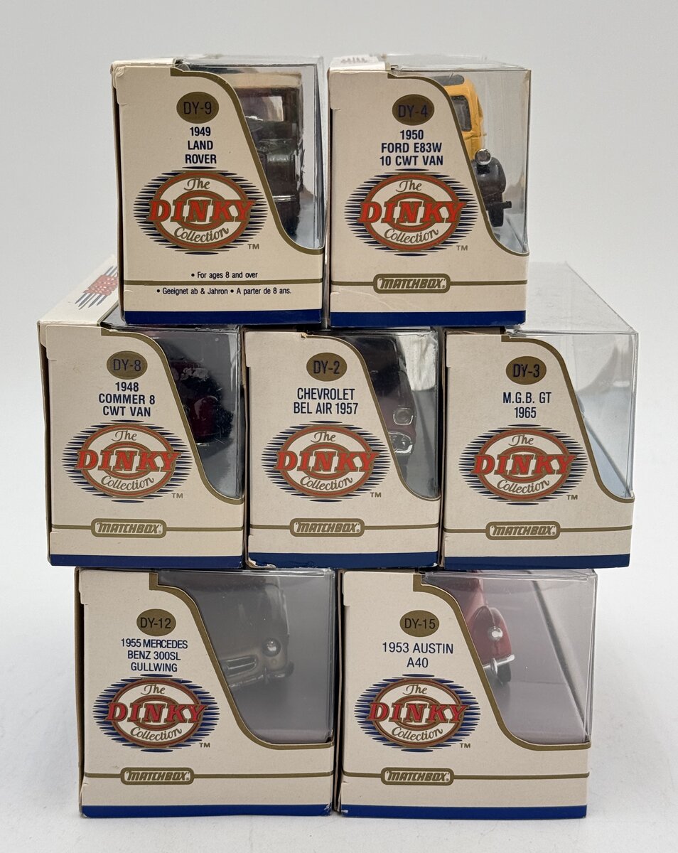 Matchbox 1:43 Scale Diecast Assorted The Dinky Collection Vehicles [7] LN/Box