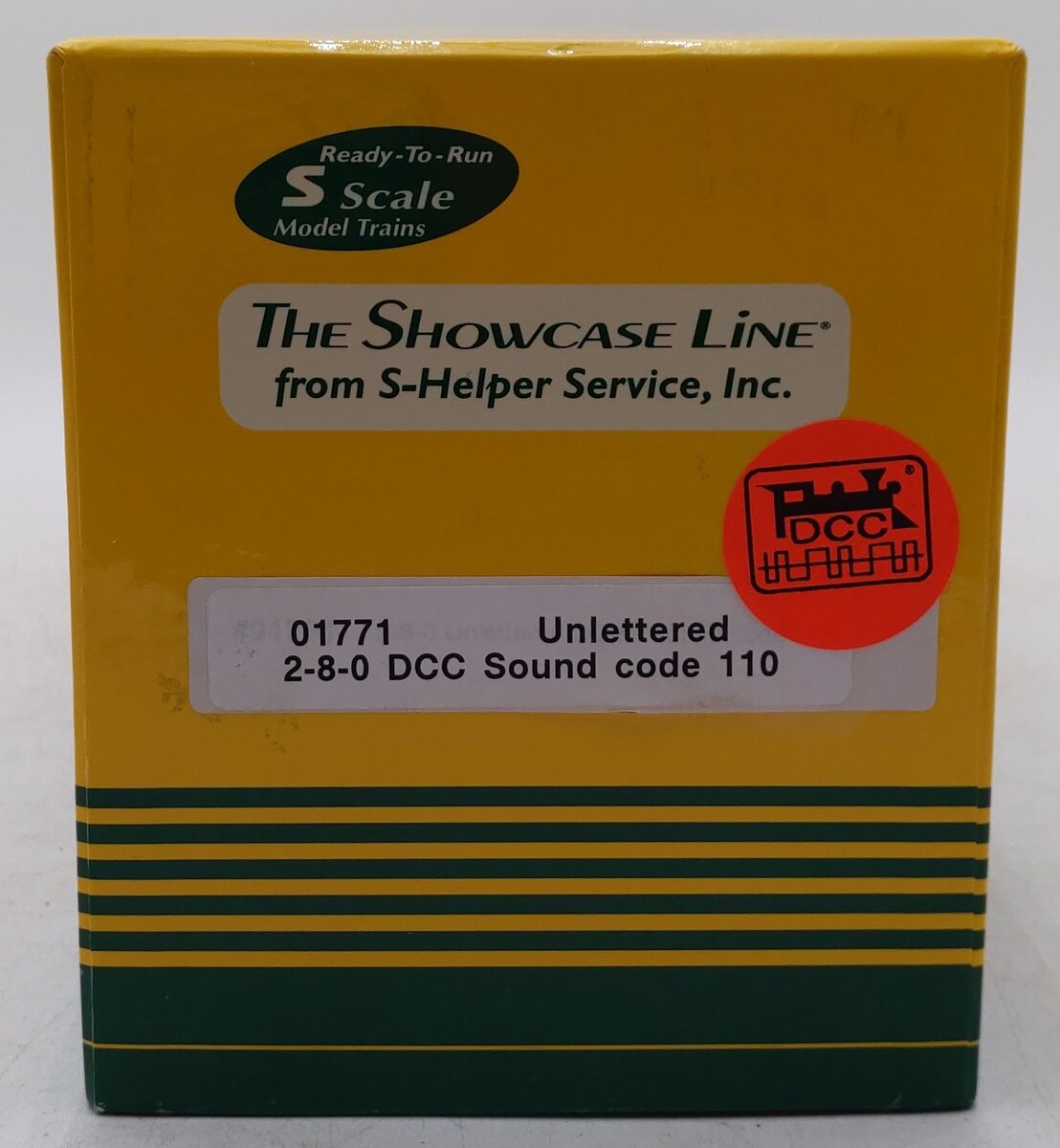 S-Helper 01771 S Gauge Undecorated Steam Locomotive EX/Box