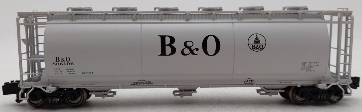 American Flyer 1919332 S Gauge Baltimore & Ohio Cylindrical Hopper #836196 EX/Box