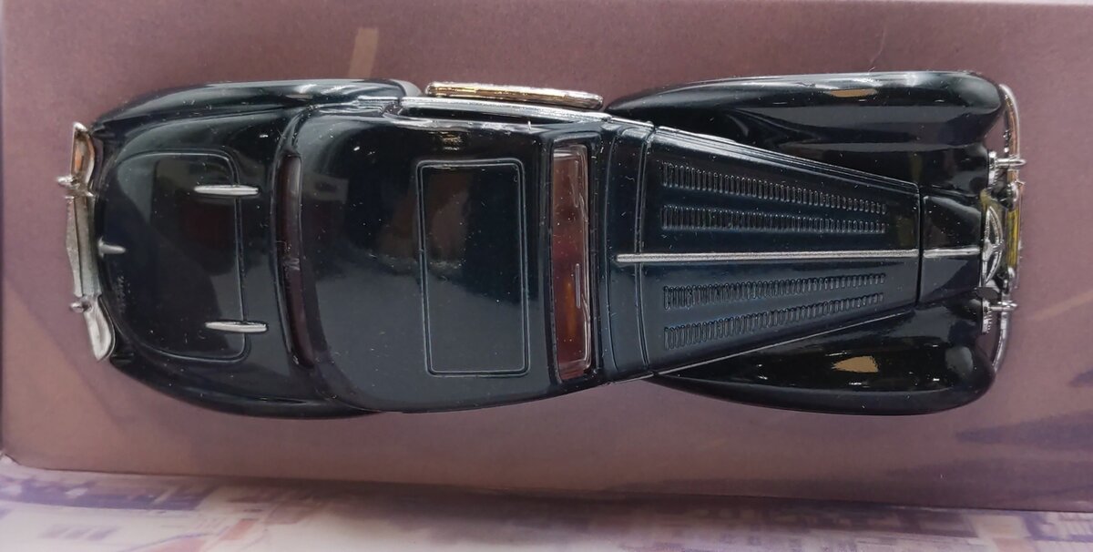 Matchbox DY-14 The Dinky Collection 1:43 Scale Delahyne 145 Dark Navy Blue LN/Box